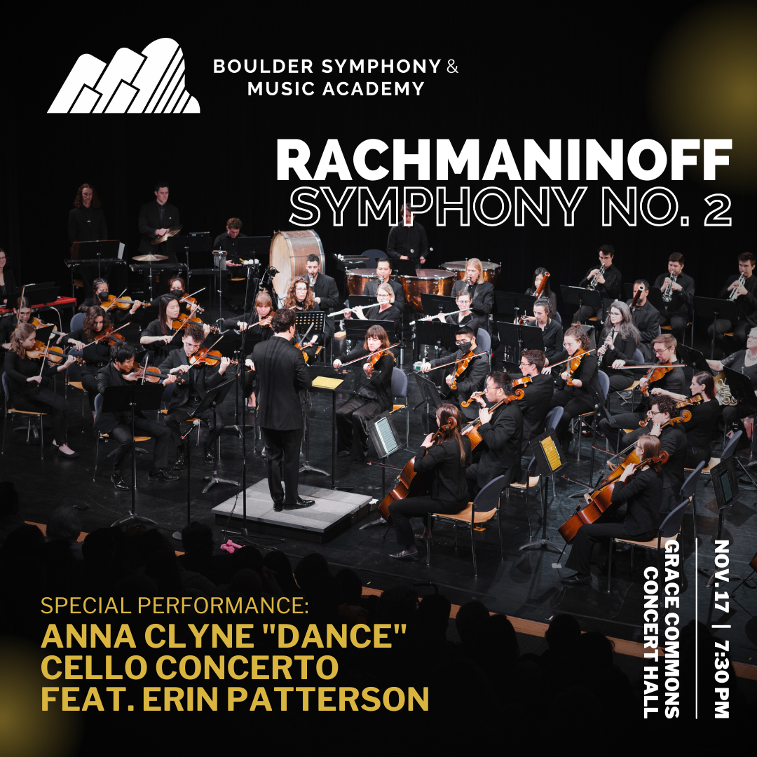 Boulder Symphony Performs Rachmaninoff Symphony No. 2 - Niwot