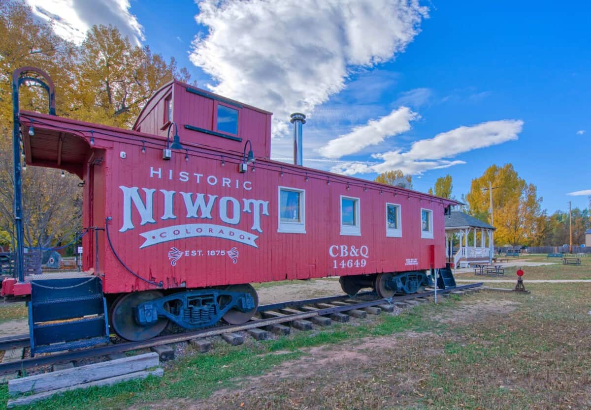 Niwot Heritage Caboose