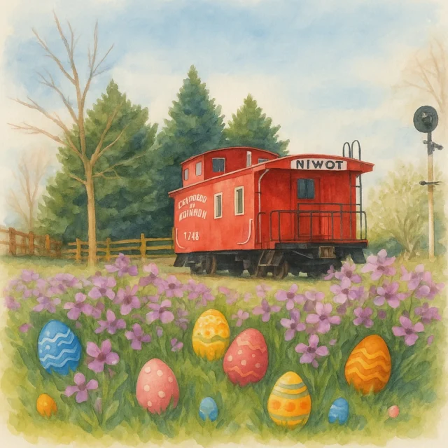 Happy Easter from Niwot, CO! 🌷